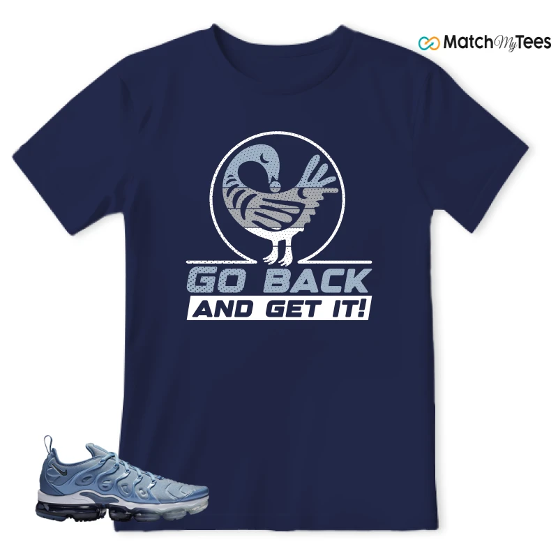 NIKE AIR VAPORMAX PLUS WORK BLUE SNEAKER Matching Tees t-shirt