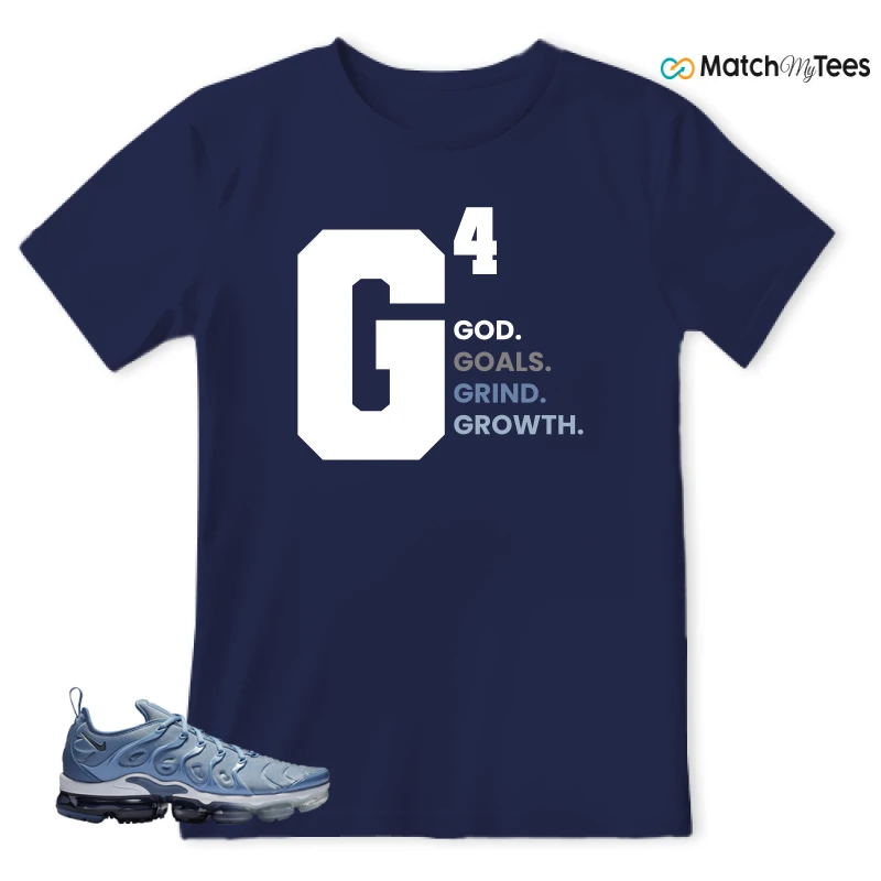 NIKE AIR VAPORMAX PLUS WORK BLUE SNEAKER Matching Tees t-shirt