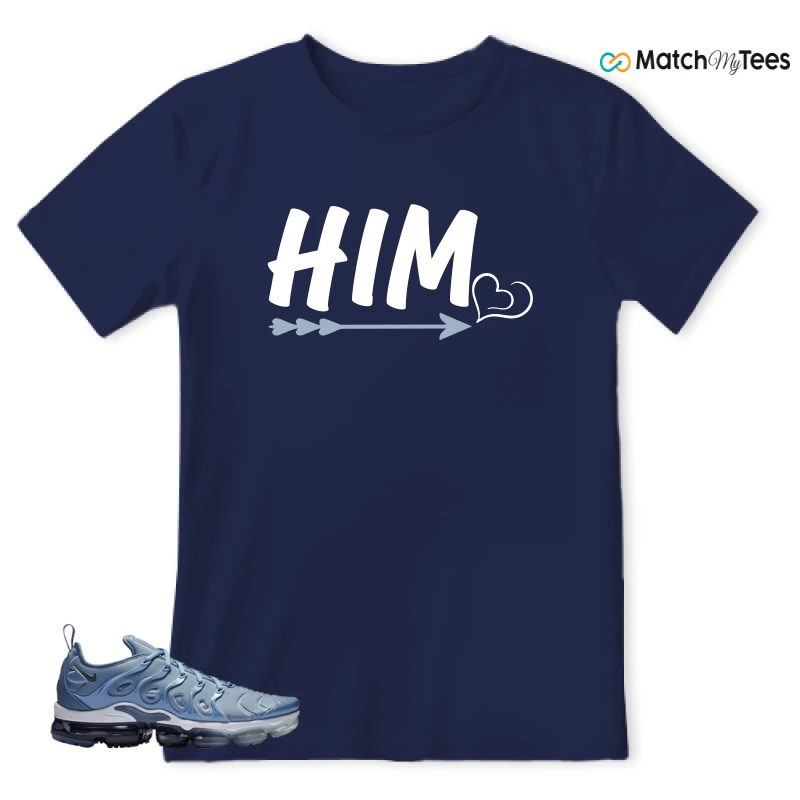NIKE AIR VAPORMAX PLUS WORK BLUE SNEAKER Matching Tees t-shirt
