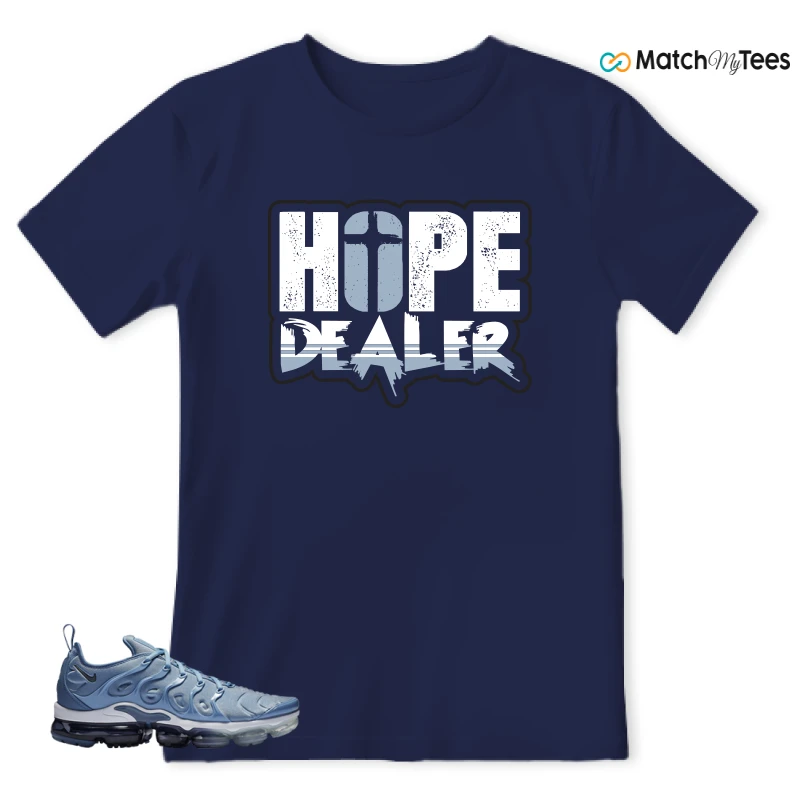 NIKE AIR VAPORMAX PLUS WORK BLUE SNEAKER Matching Tees t-shirt