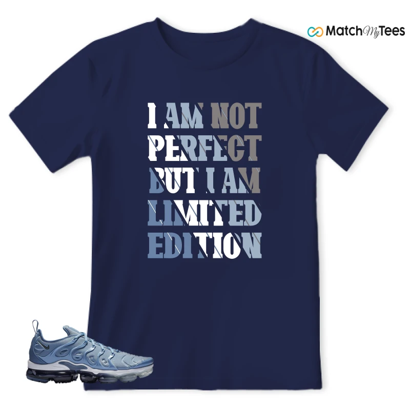 I Am Not Perfect Navy matching T-shirt T-shirt
