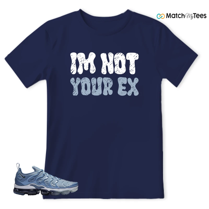 NIKE AIR VAPORMAX PLUS WORK BLUE SNEAKER Matching Tees t-shirt