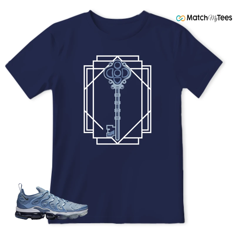 NIKE AIR VAPORMAX PLUS WORK BLUE SNEAKER Matching Tees t-shirt