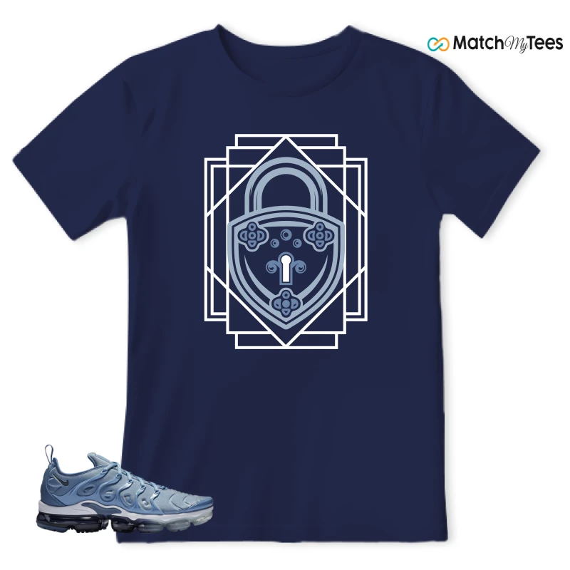NIKE AIR VAPORMAX PLUS WORK BLUE SNEAKER Matching Tees t-shirt