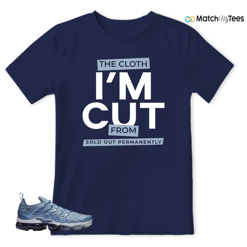 I'm Cut Navy matching T-shirt T-shirt