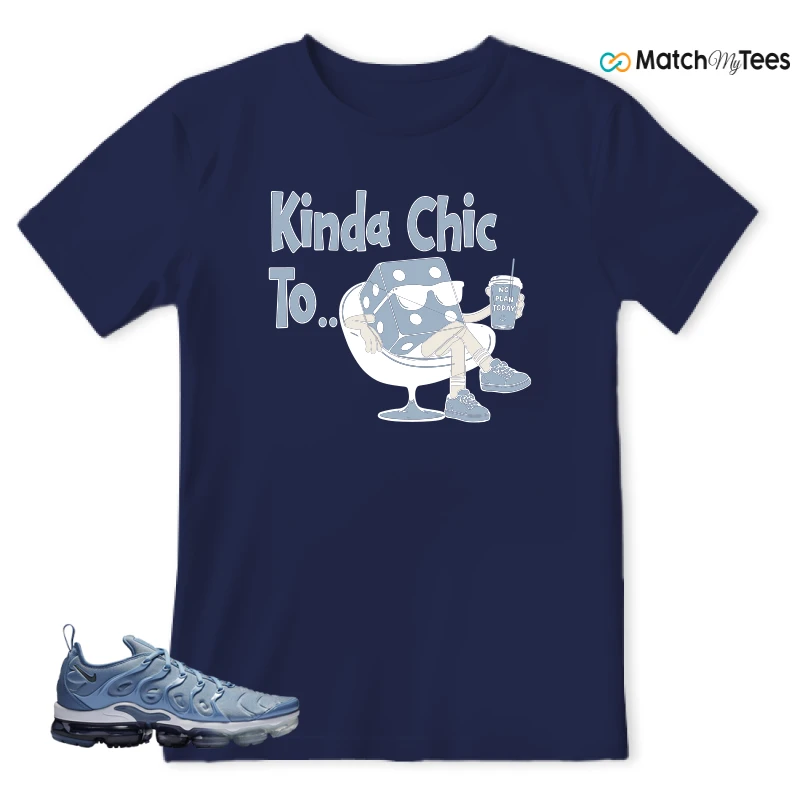 Kinda Chic Navy matching T-shirt T-shirt