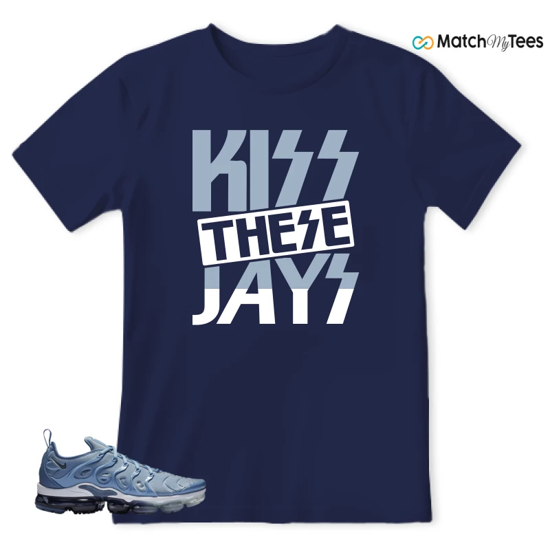 NIKE AIR VAPORMAX PLUS WORK BLUE SNEAKER Matching Tees t-shirt
