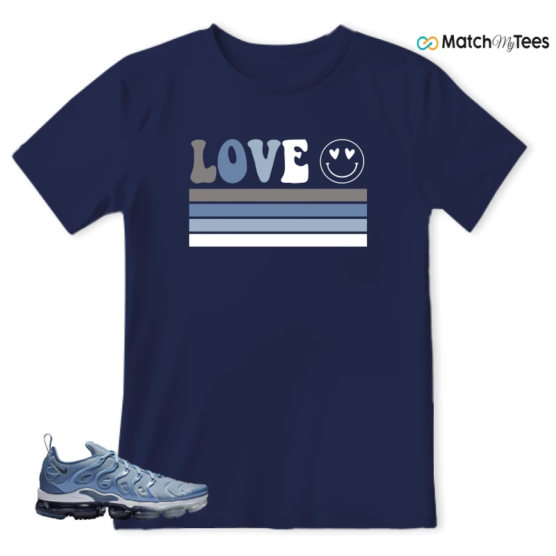 L O V E Navy matching T-shirt T-shirt