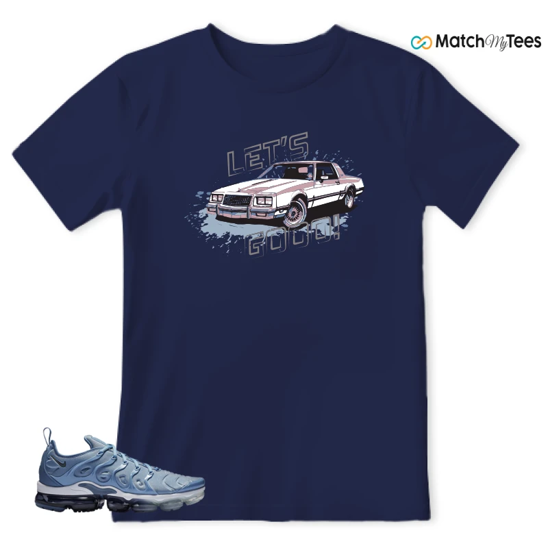 NIKE AIR VAPORMAX PLUS WORK BLUE SNEAKER Matching Tees t-shirt