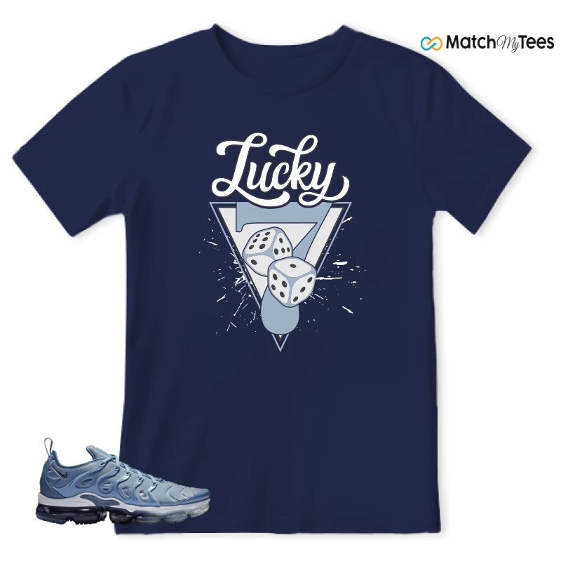 NIKE AIR VAPORMAX PLUS WORK BLUE SNEAKER Matching Tees t-shirt