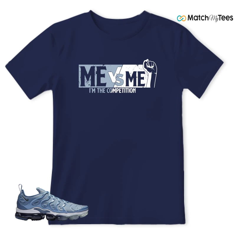 NIKE AIR VAPORMAX PLUS WORK BLUE SNEAKER Matching Tees t-shirt