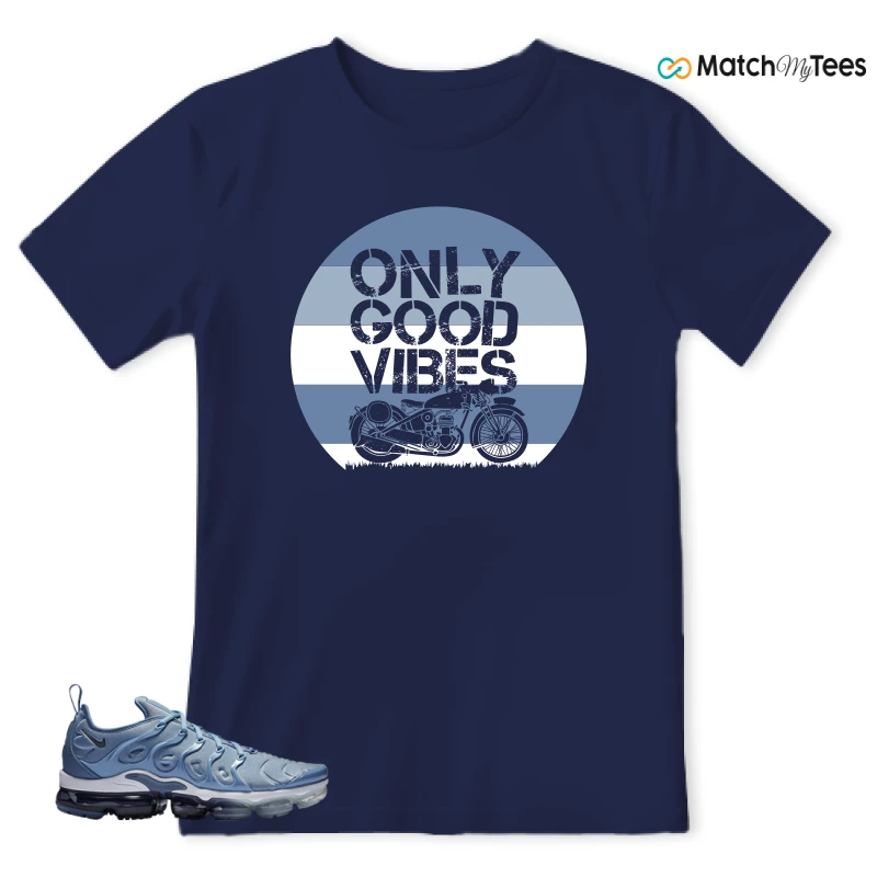 NIKE AIR VAPORMAX PLUS WORK BLUE SNEAKER Matching Tees t-shirt