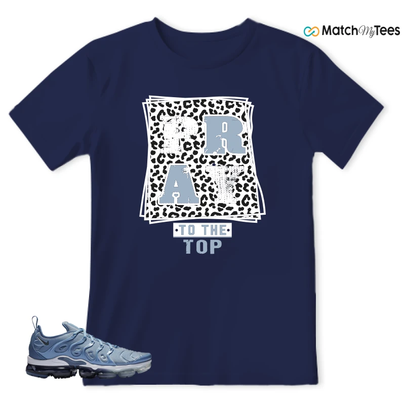 NIKE AIR VAPORMAX PLUS WORK BLUE SNEAKER Matching Tees t-shirt