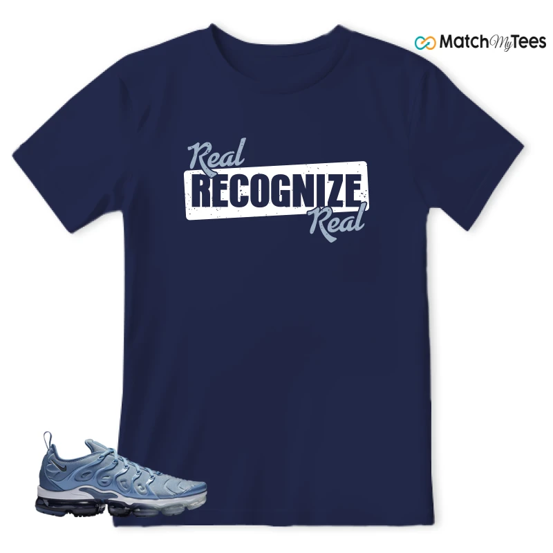 NIKE AIR VAPORMAX PLUS WORK BLUE SNEAKER Matching Tees t-shirt