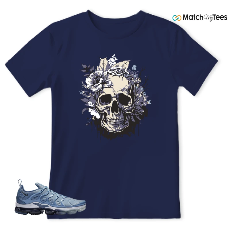 NIKE AIR VAPORMAX PLUS WORK BLUE SNEAKER Matching Tees t-shirt