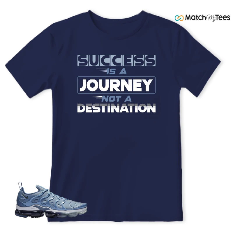 NIKE AIR VAPORMAX PLUS WORK BLUE SNEAKER Matching Tees t-shirt