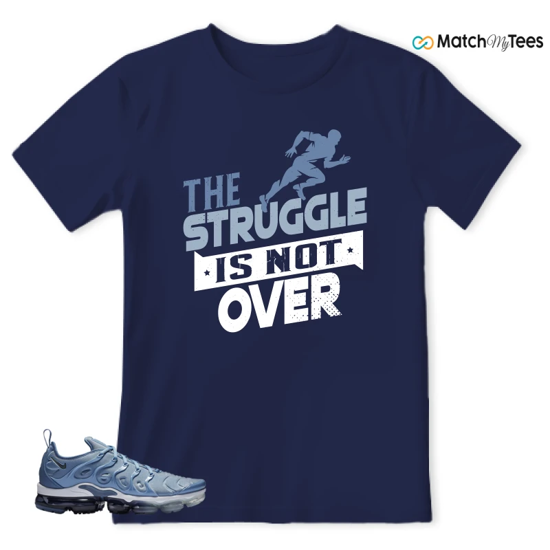 NIKE AIR VAPORMAX PLUS WORK BLUE SNEAKER Matching Tees t-shirt