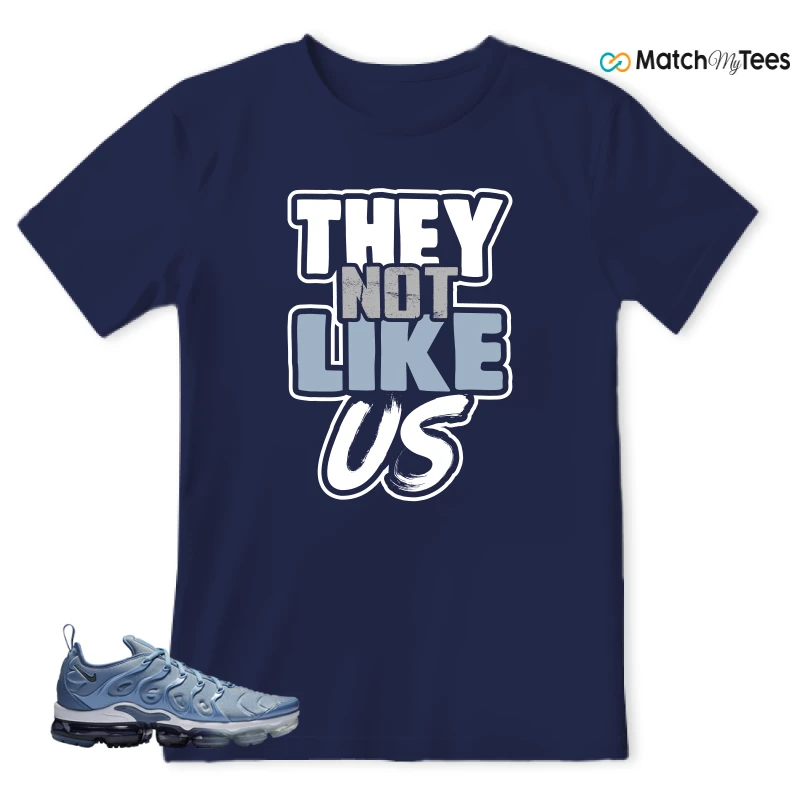 NIKE AIR VAPORMAX PLUS WORK BLUE SNEAKER Matching Tees t-shirt