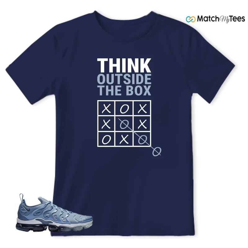NIKE AIR VAPORMAX PLUS WORK BLUE SNEAKER Matching Tees t-shirt