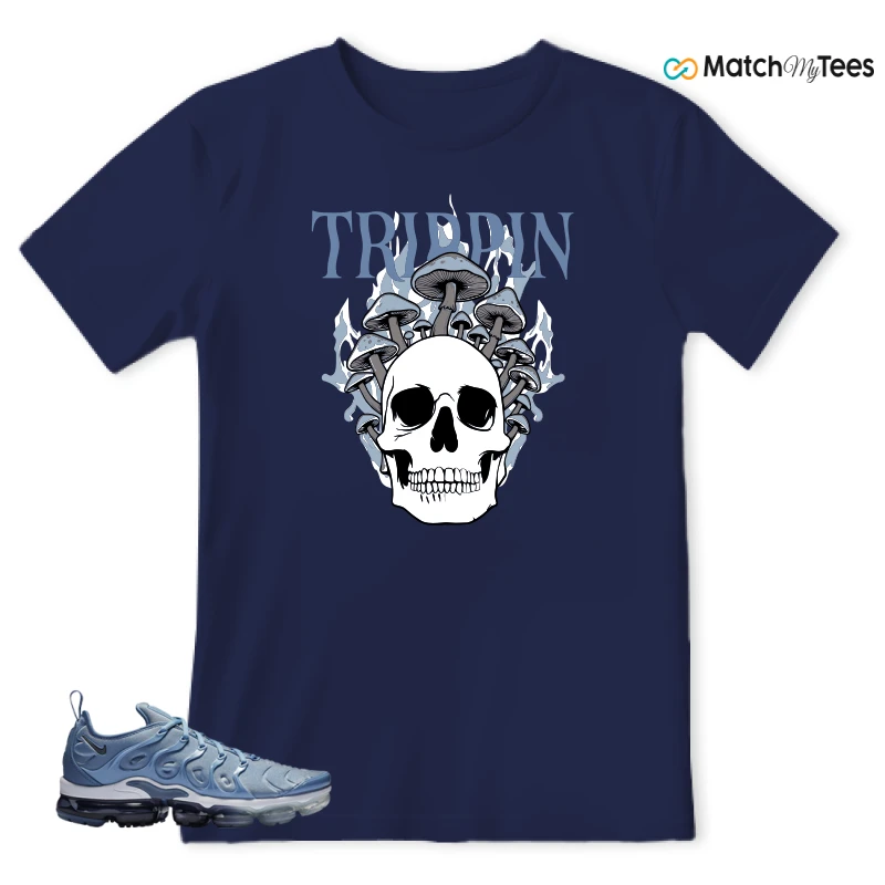 NIKE AIR VAPORMAX PLUS WORK BLUE SNEAKER Matching Tees t-shirt