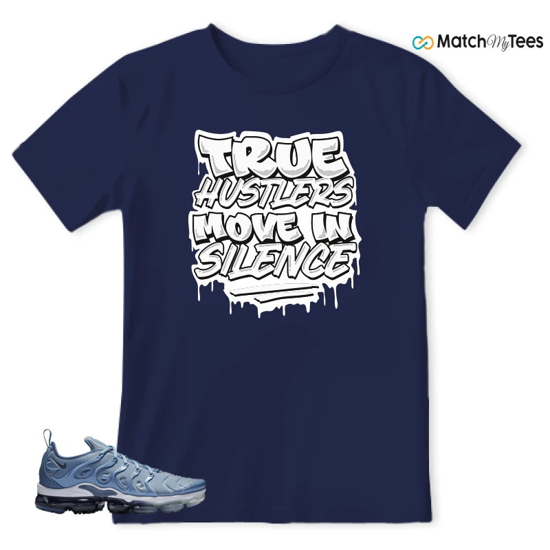 NIKE AIR VAPORMAX PLUS WORK BLUE SNEAKER Matching Tees t-shirt
