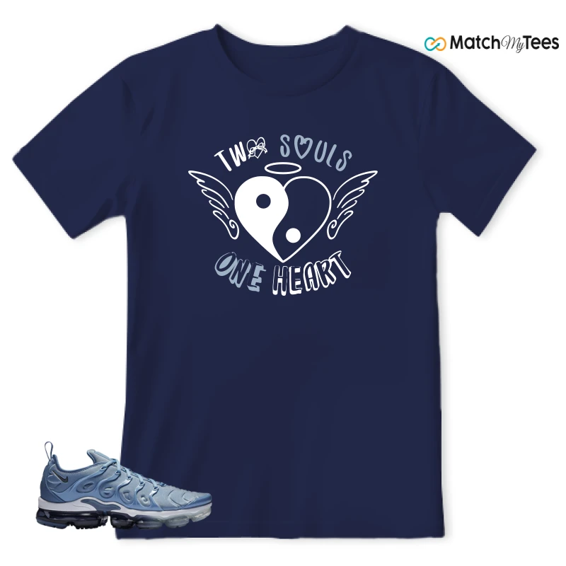 NIKE AIR VAPORMAX PLUS WORK BLUE SNEAKER Matching Tees t-shirt