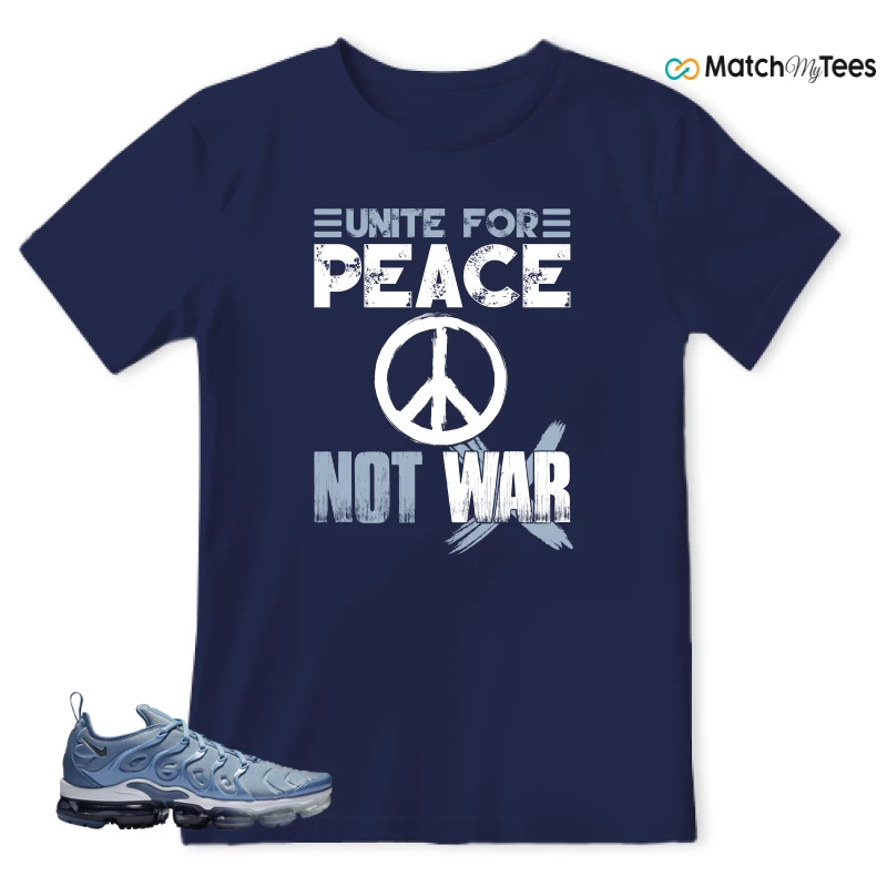 NIKE AIR VAPORMAX PLUS WORK BLUE SNEAKER Matching Tees t-shirt