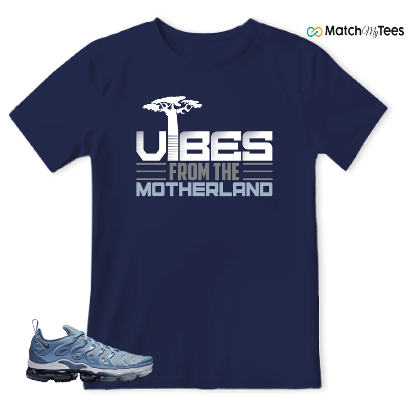 NIKE AIR VAPORMAX PLUS WORK BLUE SNEAKER Matching Tees t-shirt