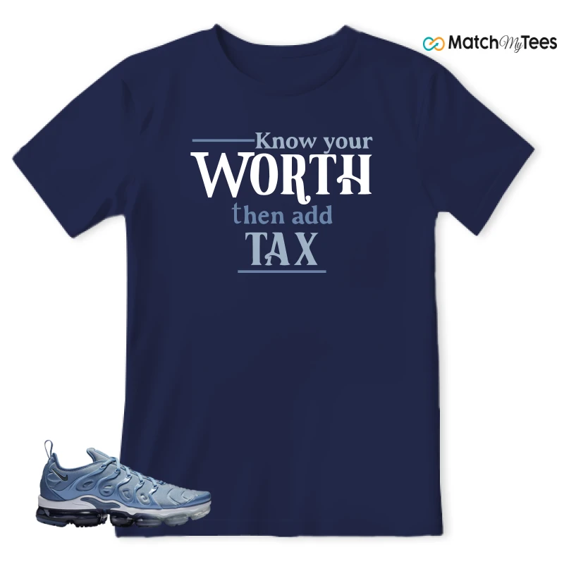 Worth Navy matching T-shirt T-shirt