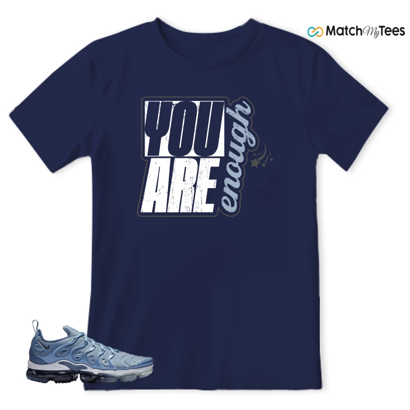 NIKE AIR VAPORMAX PLUS WORK BLUE SNEAKER Matching Tees t-shirt