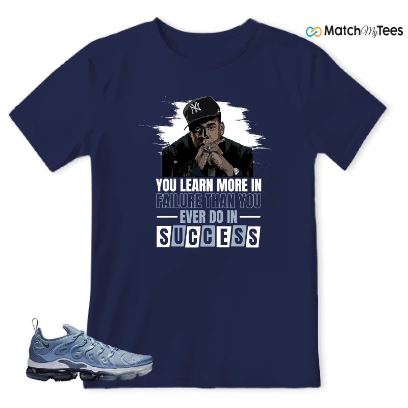 NIKE AIR VAPORMAX PLUS WORK BLUE SNEAKER Matching Tees t-shirt