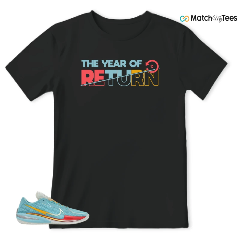 NIKE AIR ZOOM GT CUT TITAN X DYLAN HARPER BLEACHED AQUA SNEAKER Matching Tees t-shirt