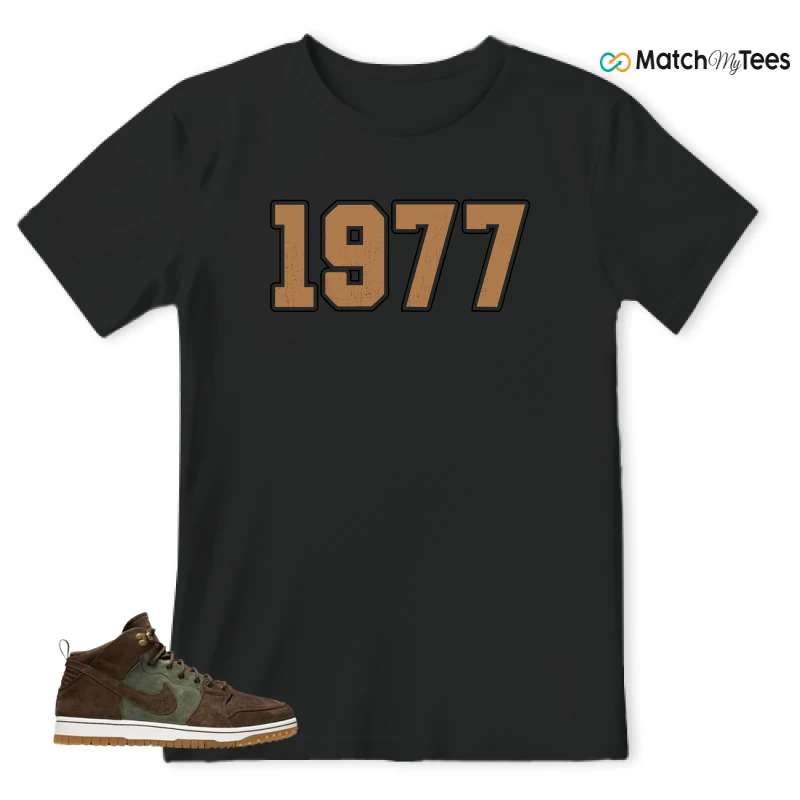 NIKE DUNK CMFT WB ARMY OLIVE SNEAKER Matching Tees t-shirt