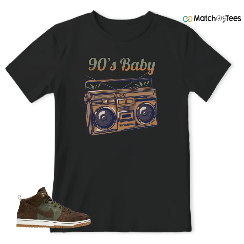 NIKE DUNK CMFT WB ARMY OLIVE SNEAKER Matching Tees t-shirt