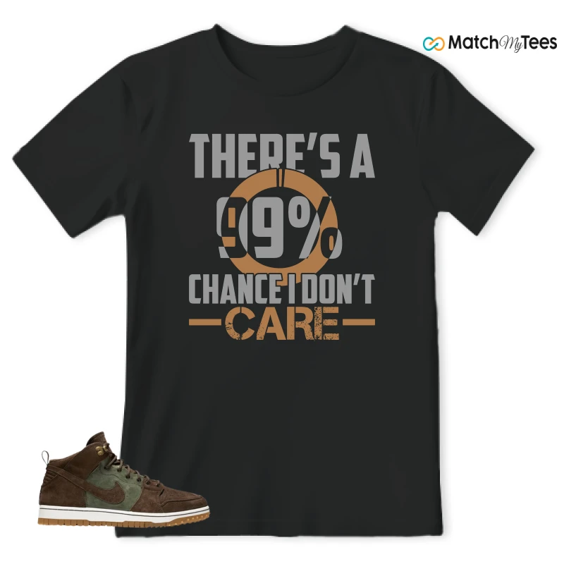 NIKE DUNK CMFT WB ARMY OLIVE SNEAKER Matching Tees t-shirt
