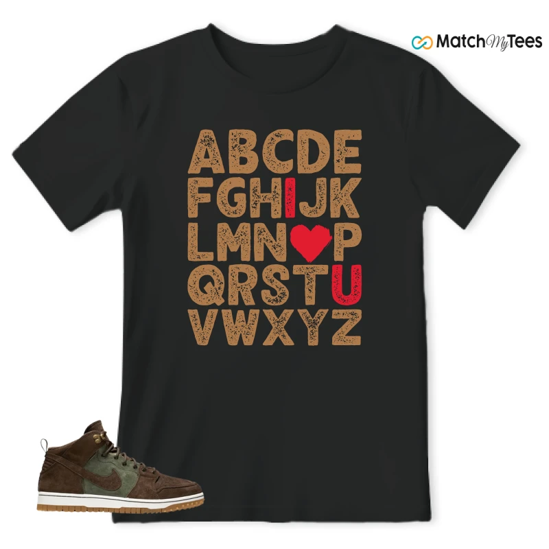 NIKE DUNK CMFT WB ARMY OLIVE SNEAKER Matching Tees t-shirt