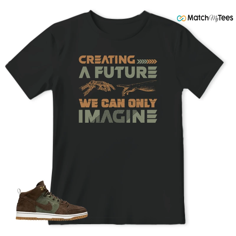 NIKE DUNK CMFT WB ARMY OLIVE SNEAKER Matching Tees t-shirt