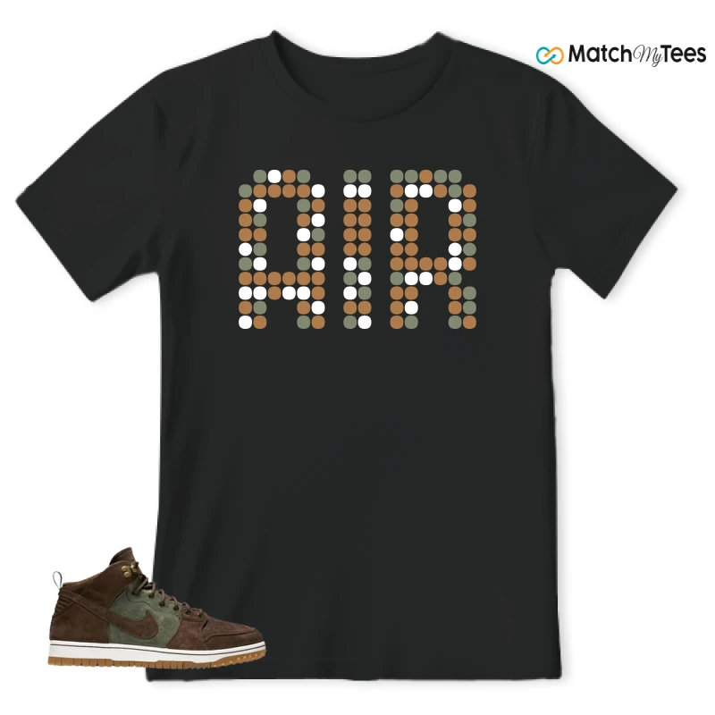 NIKE DUNK CMFT WB ARMY OLIVE SNEAKER Matching Tees t-shirt