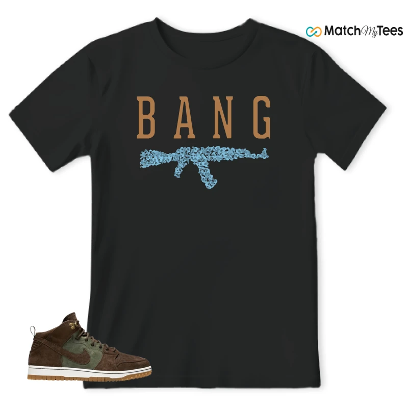 NIKE DUNK CMFT WB ARMY OLIVE SNEAKER Matching Tees t-shirt
