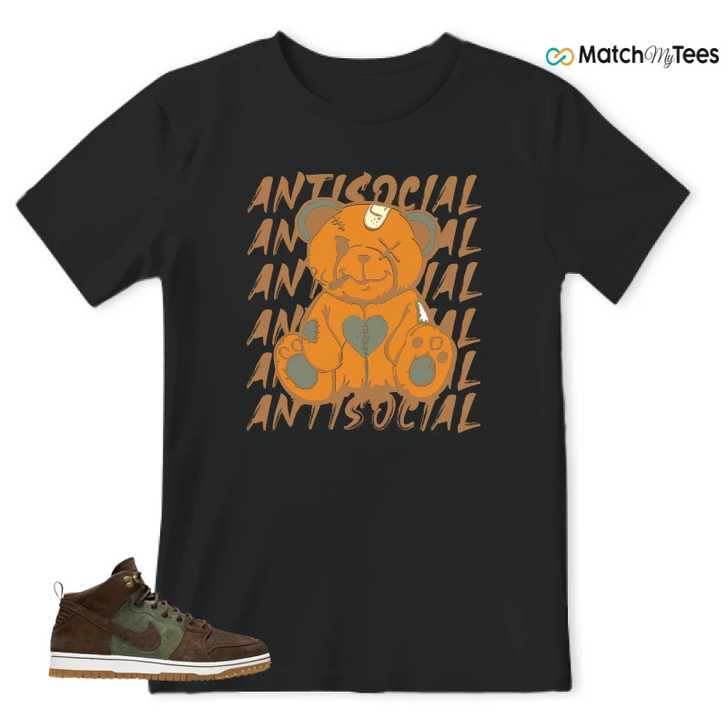 NIKE DUNK CMFT WB ARMY OLIVE SNEAKER Matching Tees t-shirt