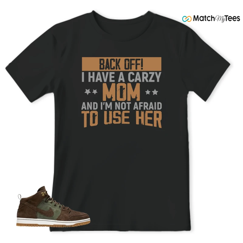 NIKE DUNK CMFT WB ARMY OLIVE SNEAKER Matching Tees t-shirt