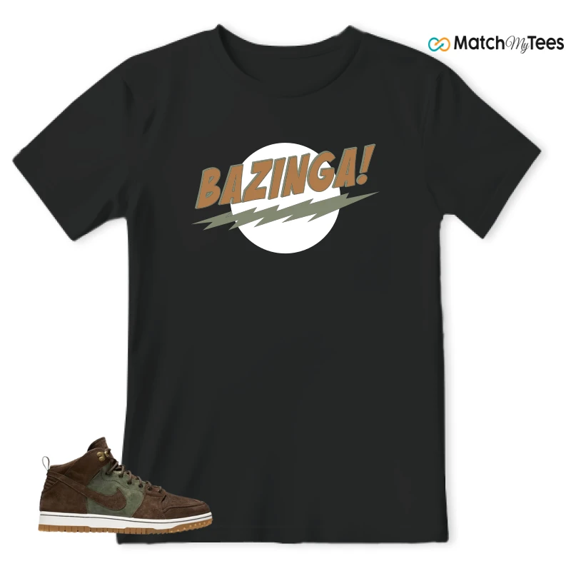 NIKE DUNK CMFT WB ARMY OLIVE SNEAKER Matching Tees t-shirt