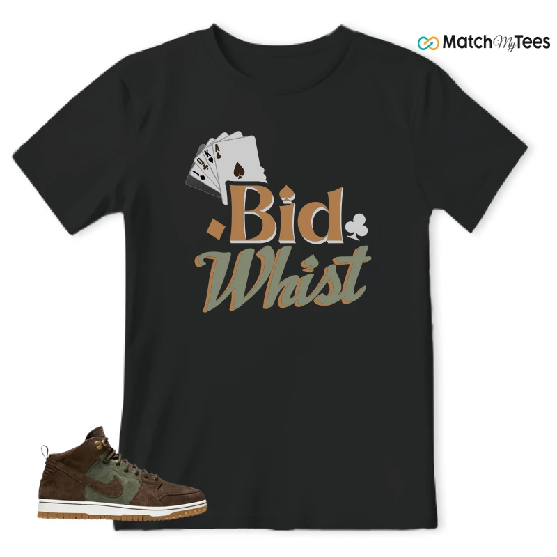 NIKE DUNK CMFT WB ARMY OLIVE SNEAKER Matching Tees t-shirt