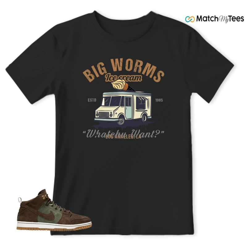 NIKE DUNK CMFT WB ARMY OLIVE SNEAKER Matching Tees t-shirt