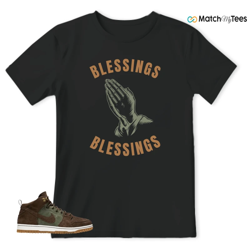 NIKE DUNK CMFT WB ARMY OLIVE SNEAKER Matching Tees t-shirt