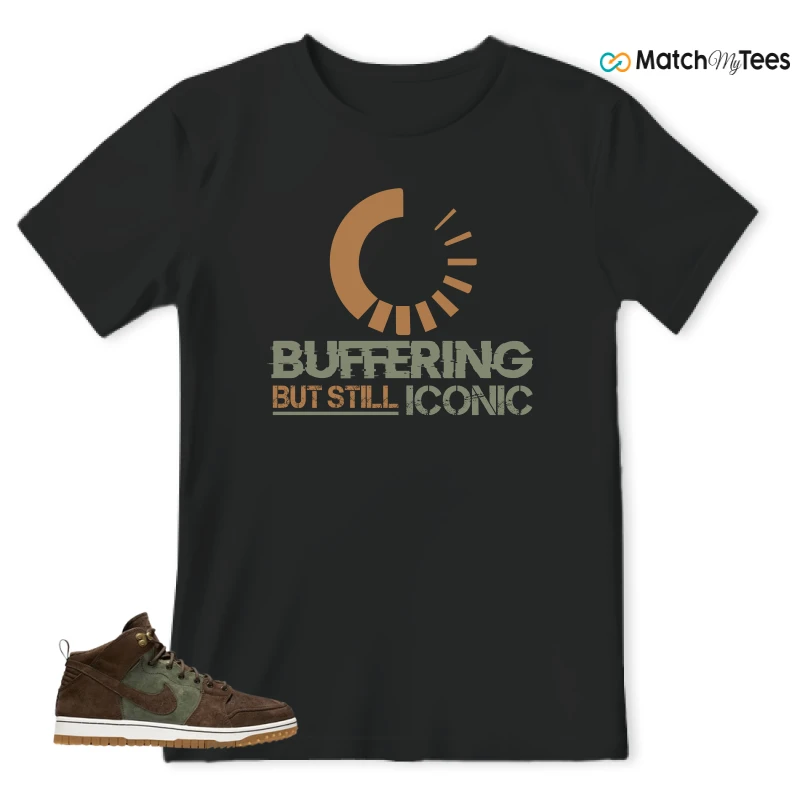 NIKE DUNK CMFT WB ARMY OLIVE SNEAKER Matching Tees t-shirt