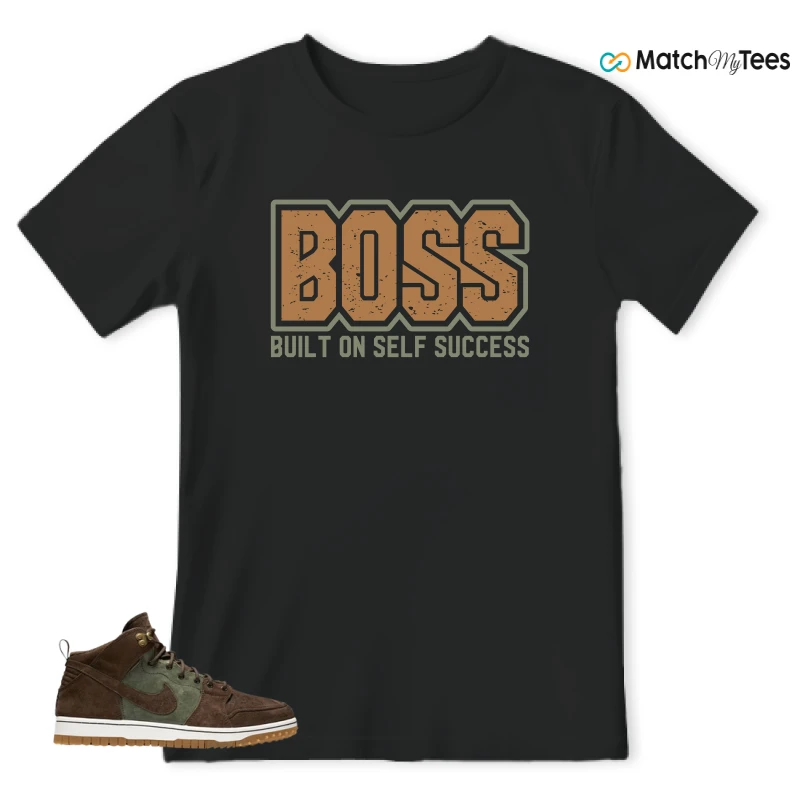 NIKE DUNK CMFT WB ARMY OLIVE SNEAKER Matching Tees t-shirt