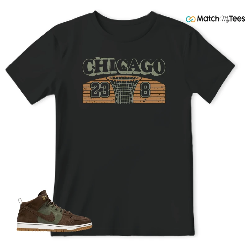 NIKE DUNK CMFT WB ARMY OLIVE SNEAKER Matching Tees t-shirt