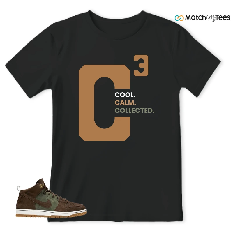 NIKE DUNK CMFT WB ARMY OLIVE SNEAKER Matching Tees t-shirt