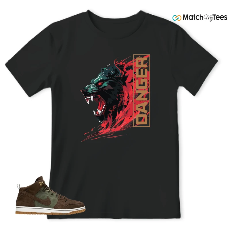 NIKE DUNK CMFT WB ARMY OLIVE SNEAKER Matching Tees t-shirt